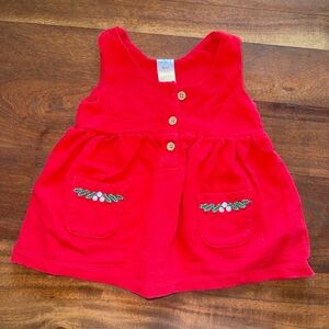 Carter's Vibrant Red Baby Dress